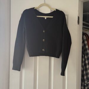 Nordstrom Black Cardigan Sweater